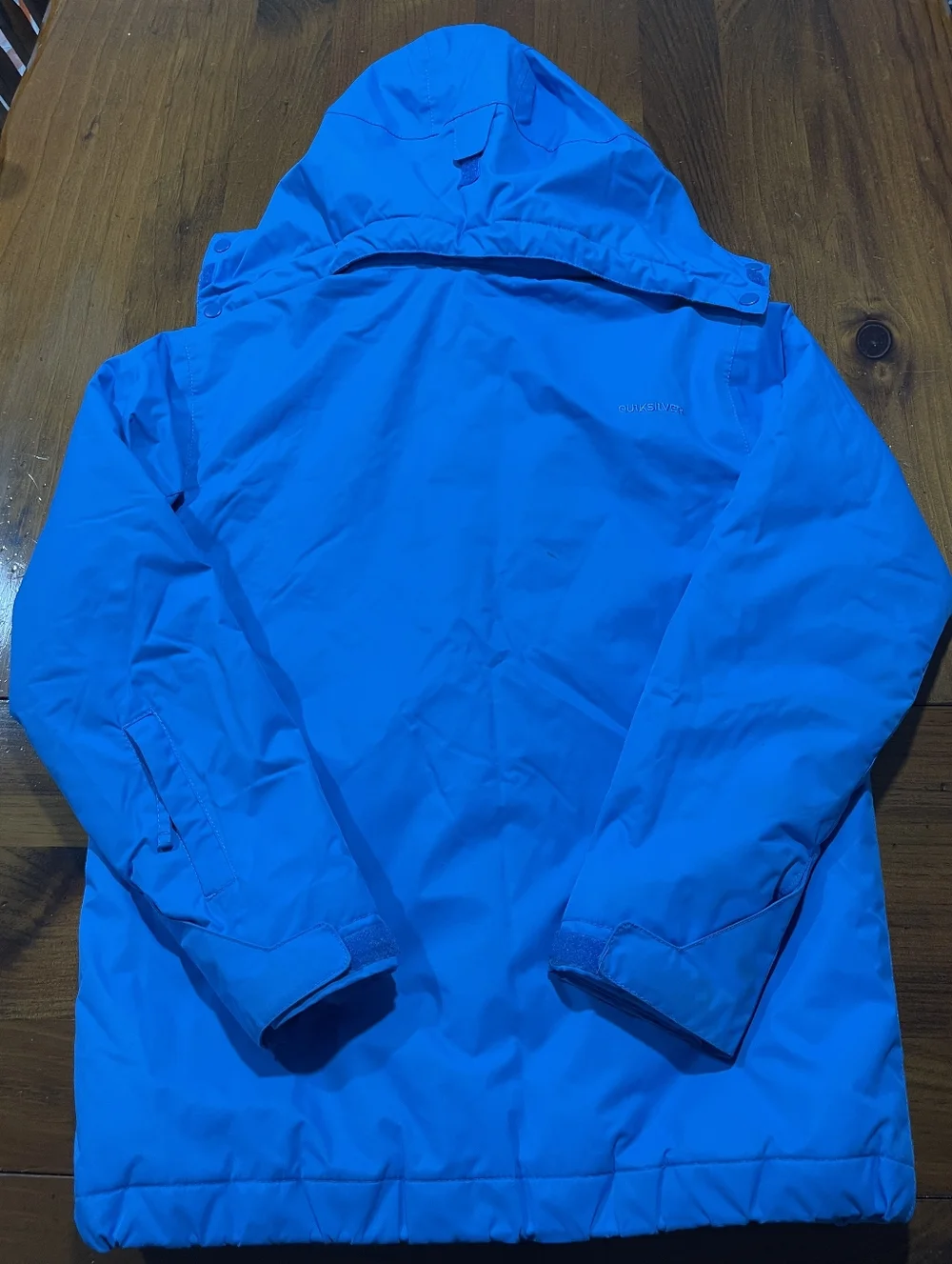 Quicksilver Unisex Kid Dry Flight 10K Vibrant Electric Blue Hooded Winter Jacket